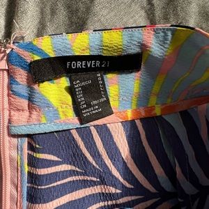 Forever 21 bohemian wide leg pants